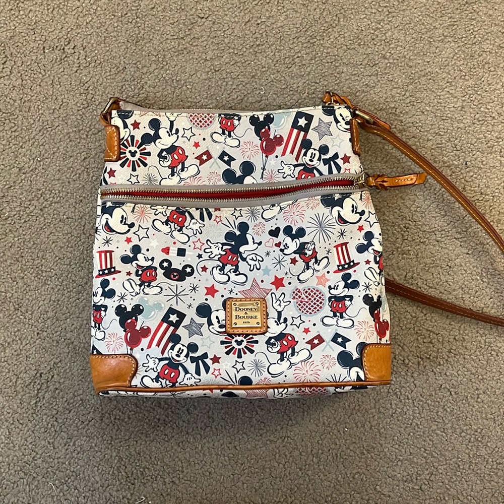 Dooney & Bourke Disney Mickey Mouse Patriotic Crossbody Bag